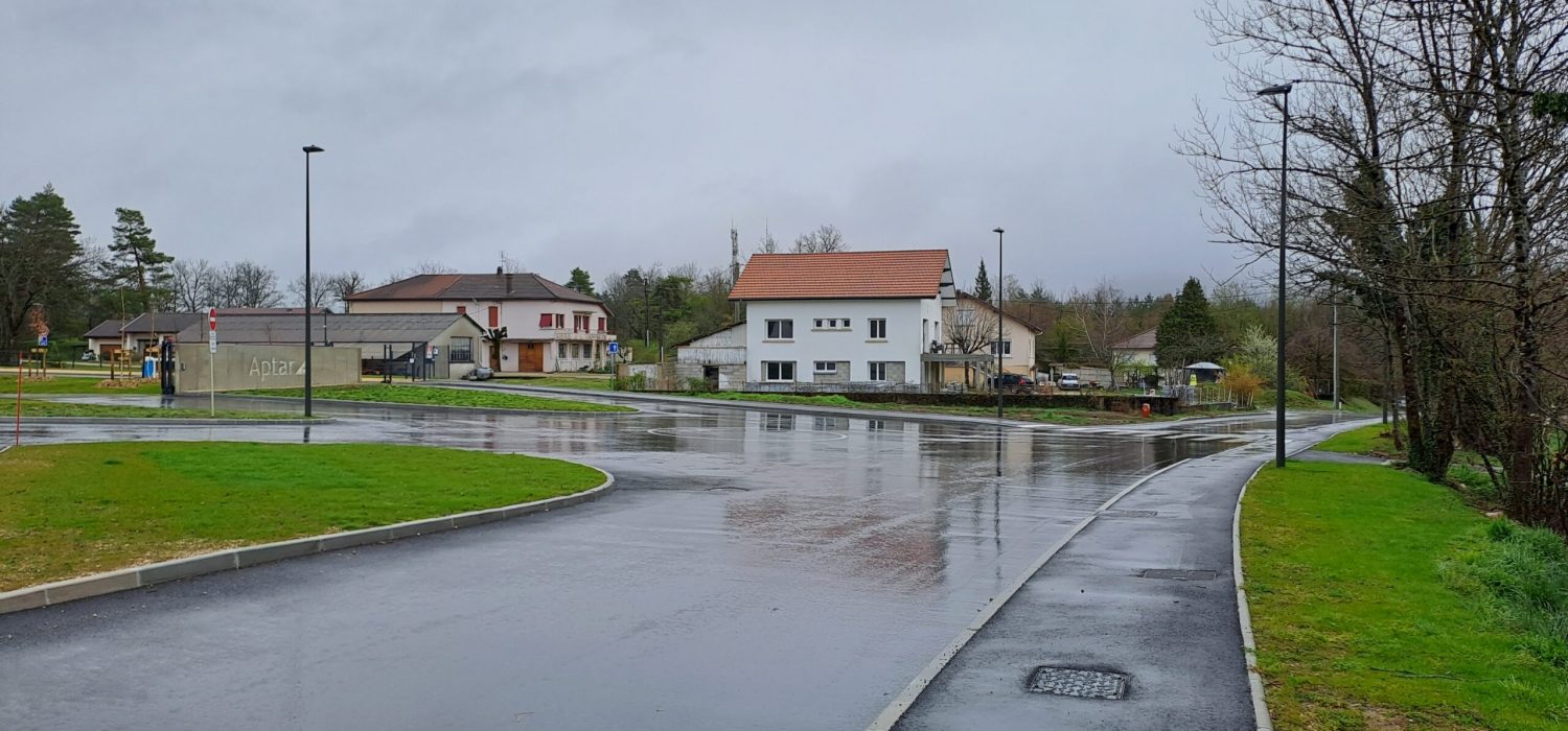 Aménagement de la rue des Chérolles Aménagement de la rue des Chérolles